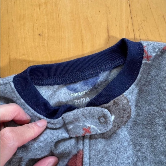 Baby fleece Onesies PJ bundles lots of 7 pieces size 2T - Picture 2 of 5